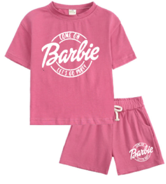 Barbie Shorts Set